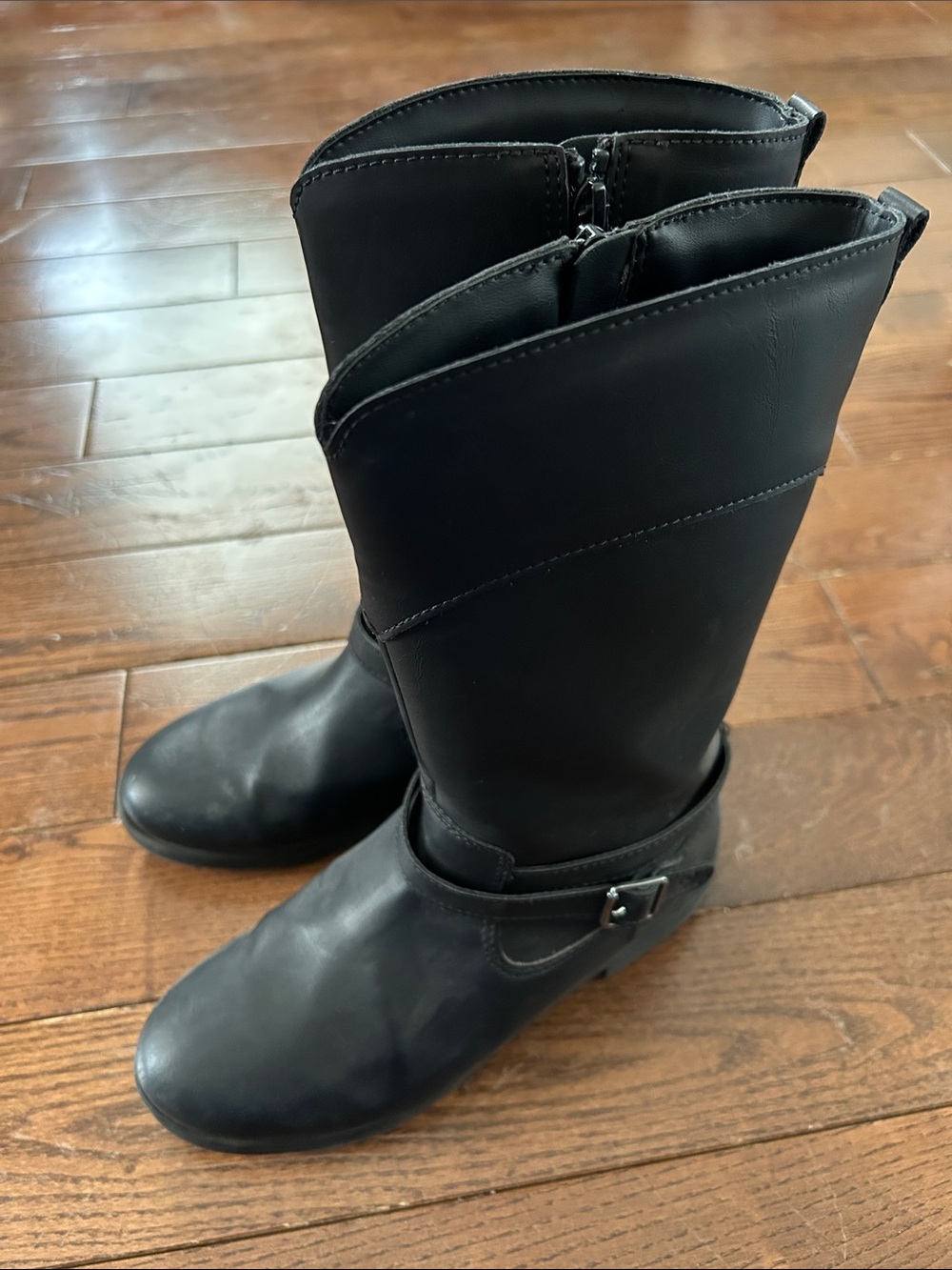 Classic Black Mid-Calf Boots